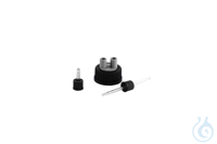 Schraubkappe /Adapter GL45 mit 2 GL 14  Schraubanschlüssen 


Schraubverschluss aus Polypropylen...